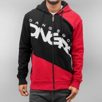 Dangerous mikina Zip Hoodie Big Logo Black - 371996