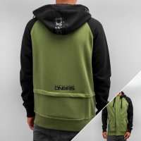 Dangerous mikina Zip Hoodie Halil Olive - 372004