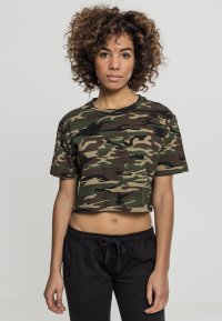 Urban Classics Short Tee Wood Camo