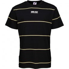 triko SANTA CRUZ - Snake Run T-Shirt Black (BLACK)