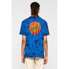 triko SANTA CRUZ - Classic Dot Chest T-Shirt Royal Cloud Dye (ROYAL CLOUD DYE)