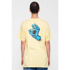triko SANTA CRUZ - Screaming Hand Chest T-Shirt Butter (BUTTER2568)
