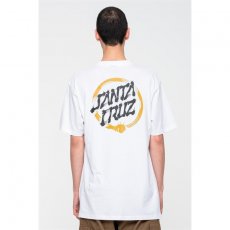 triko SANTA CRUZ - Mako Dot T-Shirt White (WHITE)