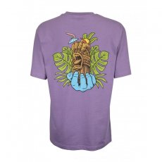 triko SANTA CRUZ - Tiki Hand T-shirt Lavender (LAVENDER)
