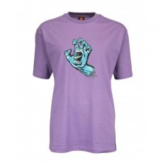 triko SANTA CRUZ - Cabana Hand T-Shirt Lavender (LAVENDER)