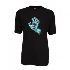 triko SANTA CRUZ - Cabana Hand T-Shirt Black (BLACK)