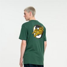 triko SANTA CRUZ - Yin Yang Dot T-Shirt Cedar (CEDAR)