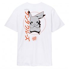 triko SANTA CRUZ - SC Pokemon Pikachu T-Shirt White (WHITE)