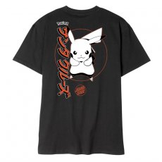 triko SANTA CRUZ - SC Pokemon Pikachu T-Shirt Black (BLACK)