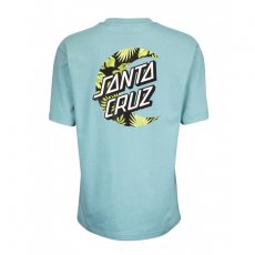 triko SANTA CRUZ - Cabana Moon Dot T-Shirt Turquoise (TURQUOISE)