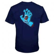 triko SANTA CRUZ - Screaming Hand Chest T-Shirt Dark Navy (DARK NAVY2570)