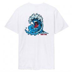 triko SANTA CRUZ - Screaming Wave T-Shirt White (WHITE)