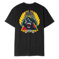triko SANTA CRUZ - Natas Screaming Panther T-Shirt Black (BLACK)