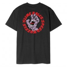 triko SANTA CRUZ - SB Hand T-Shirt Black (BLACK)