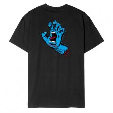 triko SANTA CRUZ - Screaming Hand Chest T-Shirt Black (BLACK)