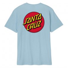 triko SANTA CRUZ - Classic Dot Chest T-Shirt Sky Blue (SKY BLUE)