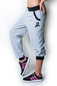 Dámské hip hop tepláky Patrcia Luv grey - 141589