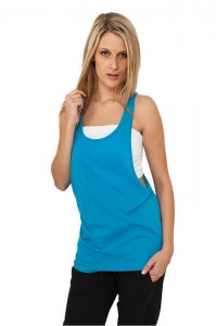 Urban Classics tílko Loose Tanktop Blue