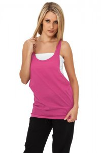 Urban Classics tílko Loose Tanktop Fuschia