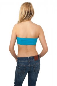 Urban Classics top Bandeau Top Blue - 175800