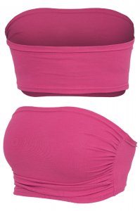 Urban Classics top  Bandeau Top Fuschia - 175802