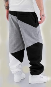 Urban Classics tepláky Zig Zag Grey - 177938