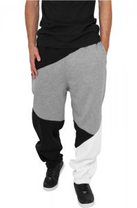 Urban Classics tepláky Zig Zag Grey - 177939